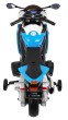 Motor na akumulator BMW S1000 RR dla dzieci Niebieski + Kółeczka pomocnicze + Nóżka podpórka-8 7627 