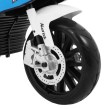Motor na akumulator BMW S1000 RR dla dzieci Niebieski + Kółeczka pomocnicze + Nóżka podpórka-11 7627 