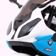 Motor na akumulator BMW S1000 RR dla dzieci Niebieski + Kółeczka pomocnicze + Nóżka podpórka-12 7627 