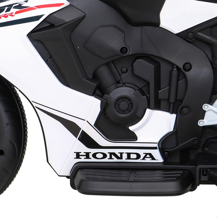 Honda CBR 1000RR Motor na akumulator dla dzieci Biały + Dźwięki MP3 + Kółka pomocnicze-5 7628 