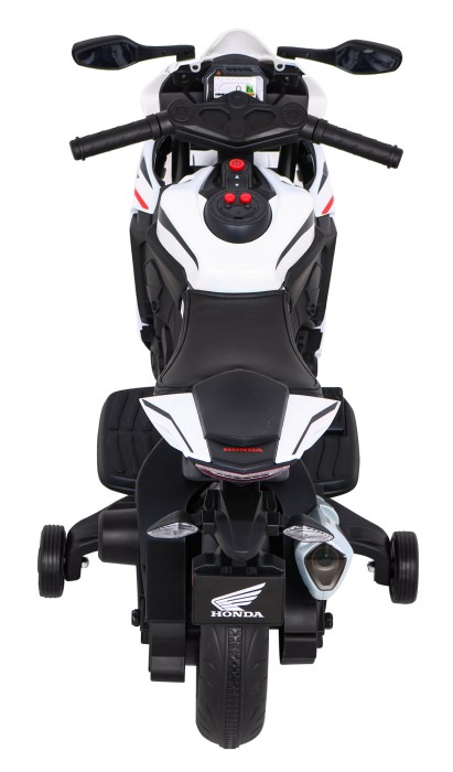Honda CBR 1000RR Motor na akumulator dla dzieci Biały + Dźwięki MP3 + Kółka pomocnicze-8 7628 