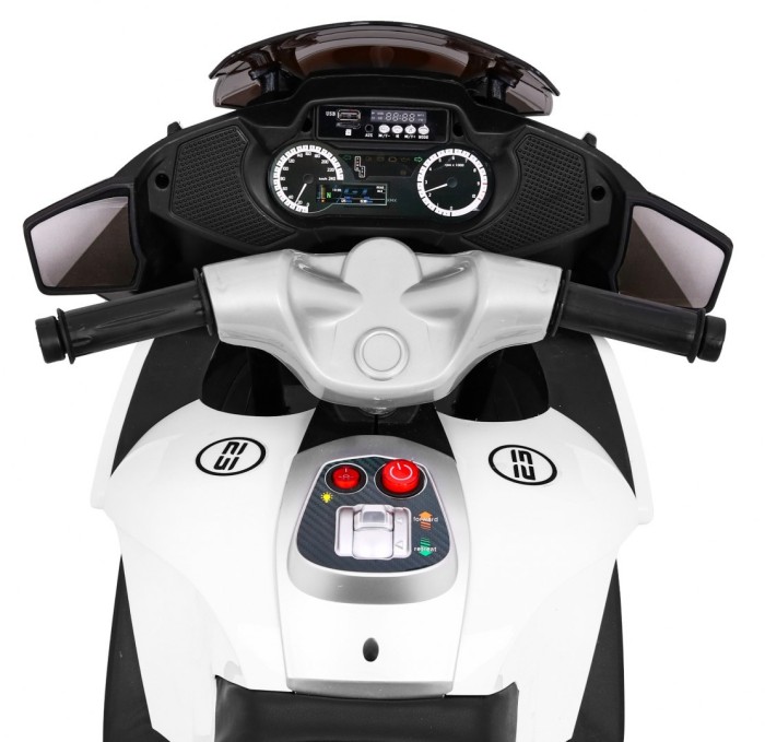 Pojazd Motor Sport Tourism Biały-9 7629 