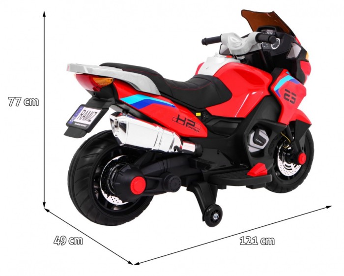 Pojazd Motor Sport Tourism Czerwony-2 7630 