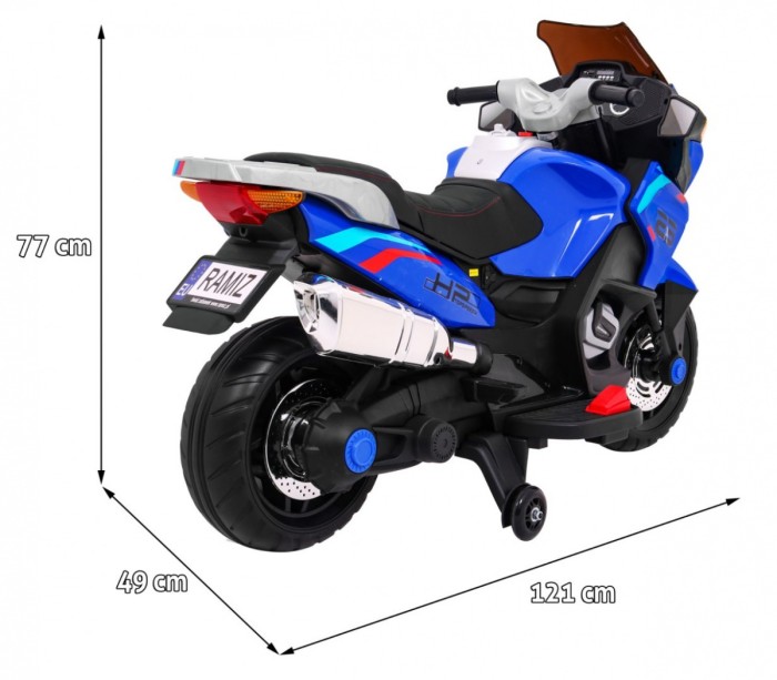 Pojazd Motor Sport Tourism Niebieski-2 7631 