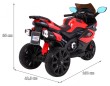 Pojazd Motorek Grand Sport Czerwony-2 7633 
