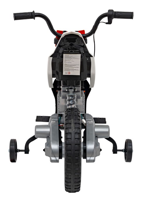 Motor PANTONE 361C na akumulator dla dzieci Pomarańczowy + Panel audio + Wolny Start + Koła EVA-2 7637 