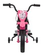 Motor PANTONE 361C na akumulator dla dzieci Różowy + Panel audio + Wolny Start + Koła EVA-2 7638 