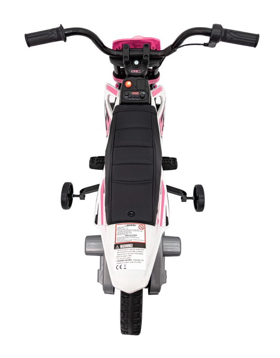 Motor PANTONE 361C na akumulator dla dzieci Różowy + Panel audio + Wolny Start + Koła EVA-17 7638 