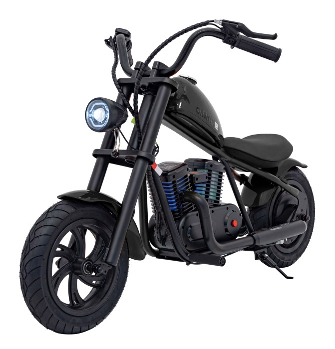 Pojazd Motorek Cruiser 12 Czarny-6 7640 