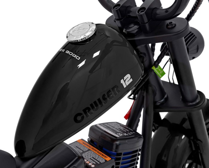 Pojazd Motorek Cruiser 12 Czarny-14 7640 