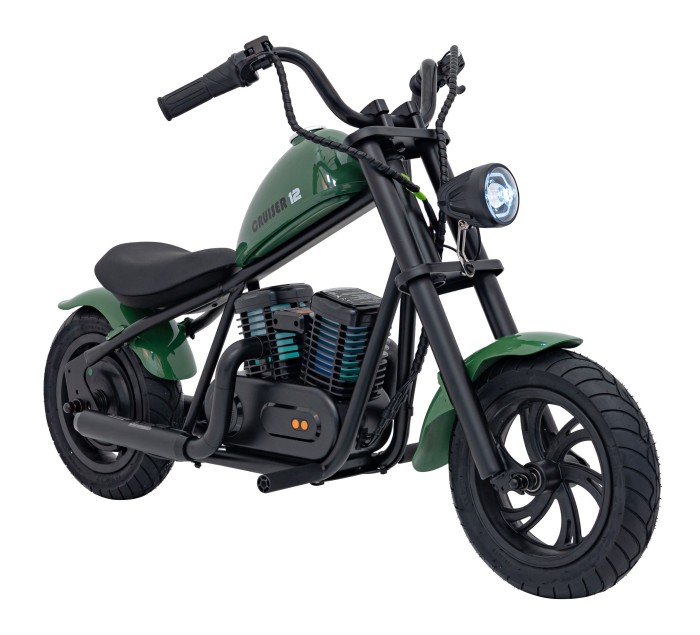 Pojazd Motorek Cruiser 12 Zielony-2 7642 