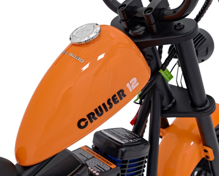 Pojazd Motorek Cruiser 12 Pomarańczowy-12 7643 