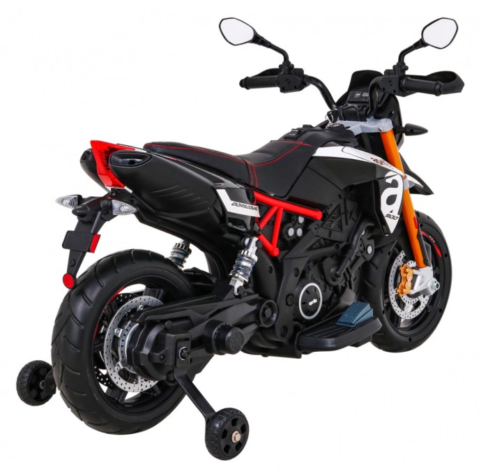 Pojazd Motor Aprilia Czarny-8 7644 