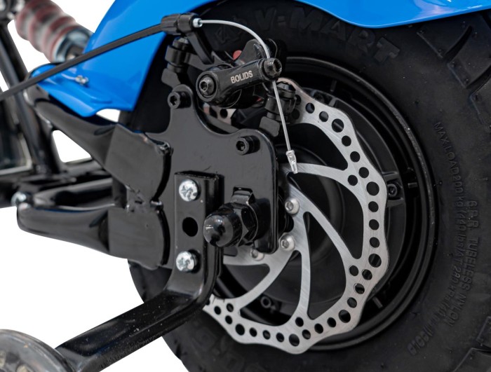 Pojazd Motorek Chopper Warrior Niebieski-15 7645 