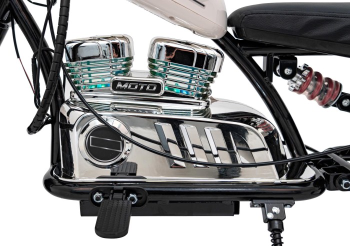 Pojazd Motorek Chopper Warrior Biały-12 7646 