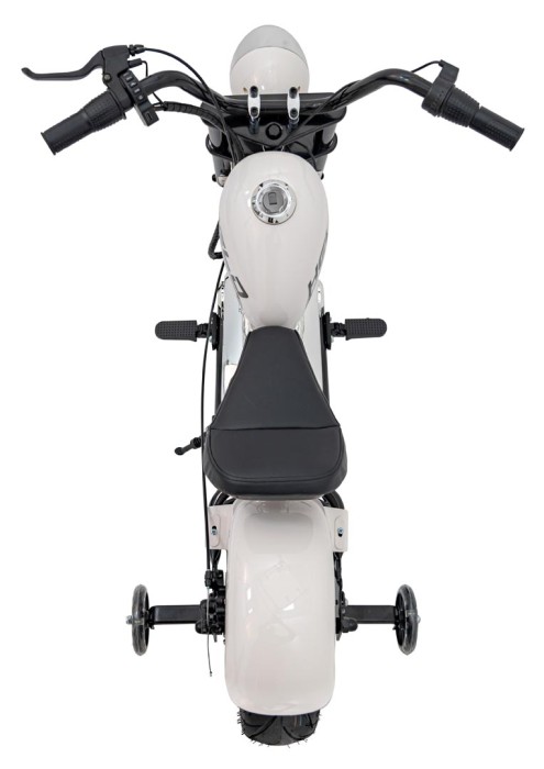 Pojazd Motorek Chopper Warrior Biały-16 7646 