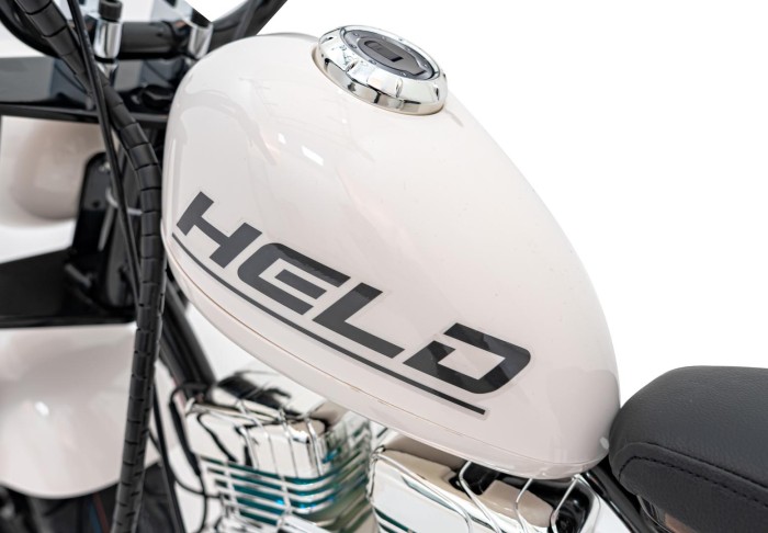 Pojazd Motorek Chopper Warrior Biały-18 7646 