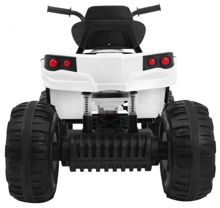 Quad ATV 2.4GHz na akumulator dla dzieci Biały + Pilot + Koła EVA + Radio MP3 + Wolny Start-5 7648 
