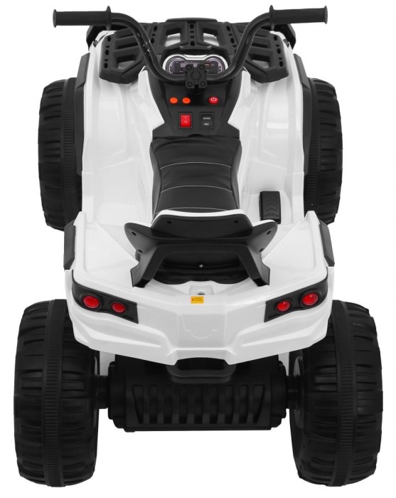 Quad ATV 2.4GHz na akumulator dla dzieci Biały + Pilot + Koła EVA + Radio MP3 + Wolny Start-7 7648 