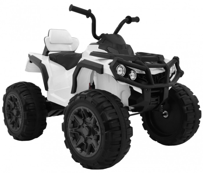 Quad ATV 2.4GHz na akumulator dla dzieci Biały + Pilot + Koła EVA + Radio MP3 + Wolny Start-8 7648 