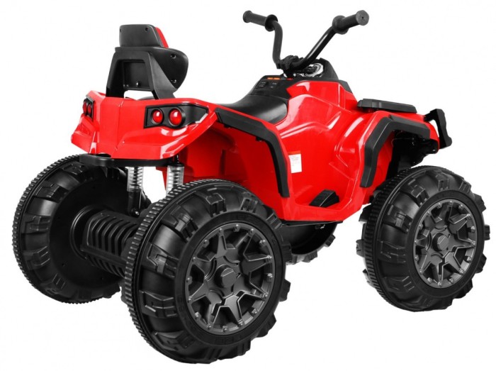 Quad ATV 2.4GHz na akumulator dla dzieci Czerwony + Pilot + Koła EVA + Radio MP3 + Wolny Start-2 7651 