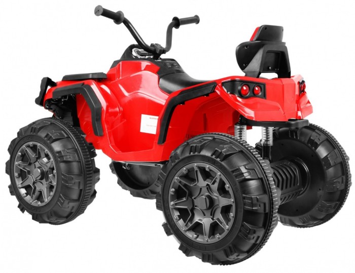 Quad ATV 2.4GHz na akumulator dla dzieci Czerwony + Pilot + Koła EVA + Radio MP3 + Wolny Start-4 7651 