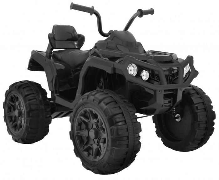 Quad ATV na akumulator dla dzieci Czarny + Koła EVA + Radio MP3 + LED + Wolny Start-2 7655 