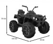Quad ATV na akumulator dla dzieci Czarny + Koła EVA + Radio MP3 + LED + Wolny Start-3 7655 