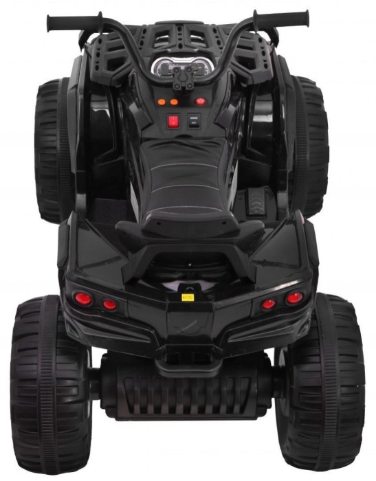 Quad ATV na akumulator dla dzieci Czarny + Koła EVA + Radio MP3 + LED + Wolny Start-5 7655 
