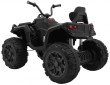 Quad ATV na akumulator dla dzieci Czarny + Koła EVA + Radio MP3 + LED + Wolny Start-9 7655 