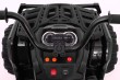 Quad ATV na akumulator dla dzieci Czarny + Koła EVA + Radio MP3 + LED + Wolny Start-10 7655 