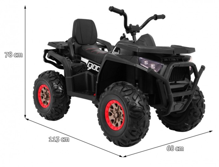 Pojazd Quad ATV Desert Czarny-2 7658 