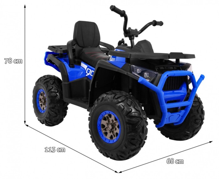 Pojazd Quad ATV Desert Niebieski-2 7660 
