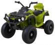 Quad ATV Air na akumulator dla dzieci Zielony + Koła pompowane + Radio MP3 + Wolny Start-1 7666 