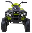 Quad ATV Air na akumulator dla dzieci Zielony + Koła pompowane + Radio MP3 + Wolny Start-3 7666 
