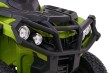 Quad ATV Air na akumulator dla dzieci Zielony + Koła pompowane + Radio MP3 + Wolny Start-11 7666 