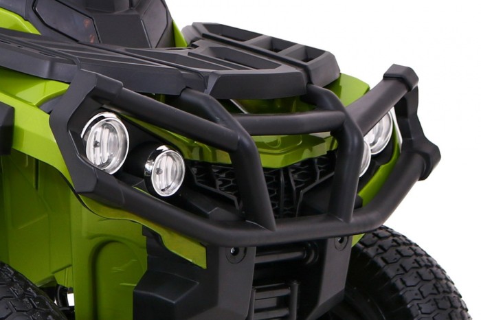 Quad ATV Air na akumulator dla dzieci Zielony + Koła pompowane + Radio MP3 + Wolny Start-11 7666 