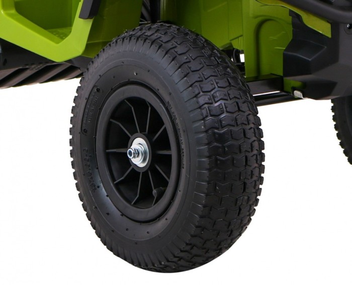 Quad ATV Air na akumulator dla dzieci Zielony + Koła pompowane + Radio MP3 + Wolny Start-12 7666 