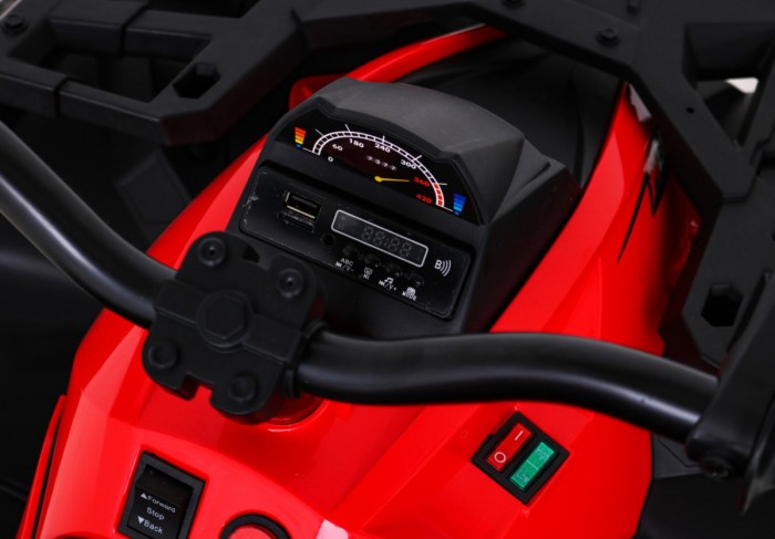 Pojazd Quad ATV Power Czerwony-8 7668 