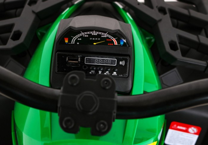 Pojazd Quad ATV Power Zielony-6 7669 
