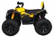 Pojazd Quad ATV Power Żółty-4 7670 