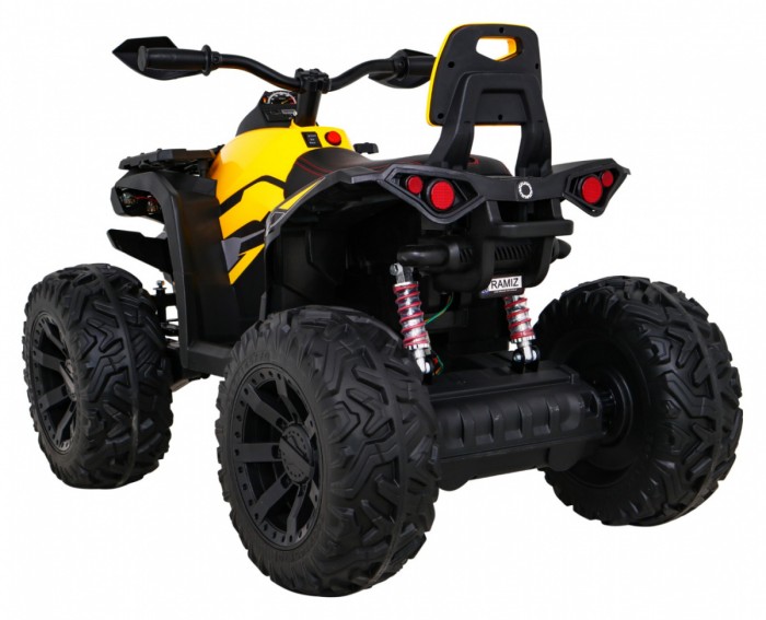 Pojazd Quad ATV Power Żółty-5 7670 