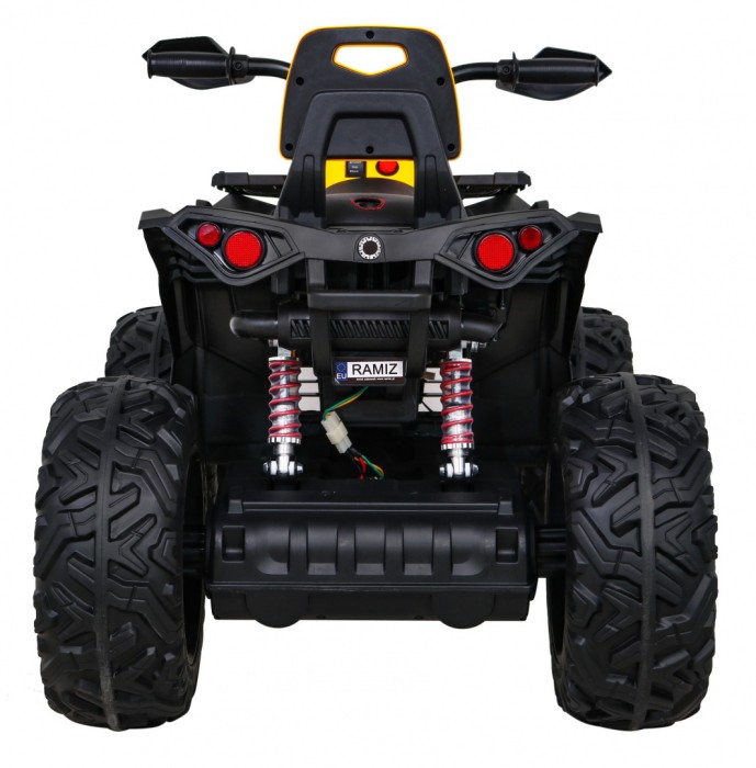 Pojazd Quad ATV Power Żółty-6 7670 