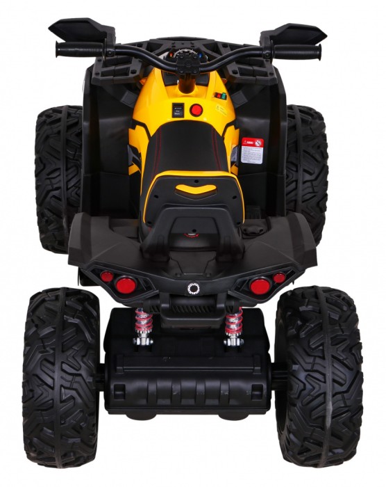 Pojazd Quad ATV Power Żółty-7 7670 