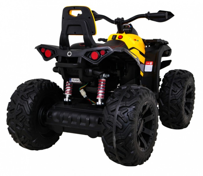 Pojazd Quad ATV Power Żółty-9 7670 