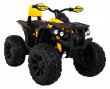 Pojazd Quad ATV Power Żółty-10 7670 