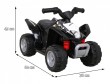 Quad Honda 250X TRX na akumulator Czarny + Klakson + LED + Ekoskóra-2 7672 