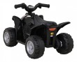 Quad Honda 250X TRX na akumulator Czarny + Klakson + LED + Ekoskóra-5 7672 