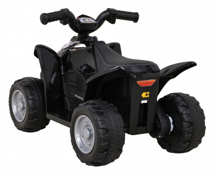 Quad Honda 250X TRX na akumulator Czarny + Klakson + LED + Ekoskóra-5 7672 
