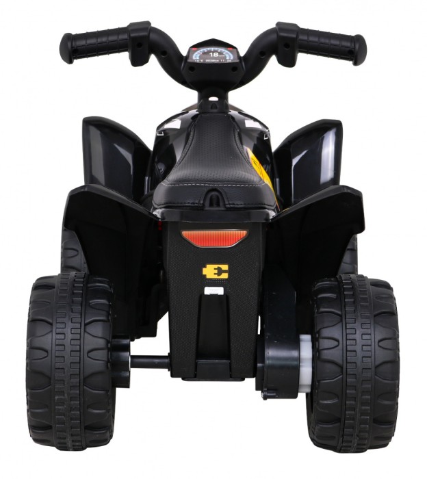 Quad Honda 250X TRX na akumulator Czarny + Klakson + LED + Ekoskóra-8 7672 